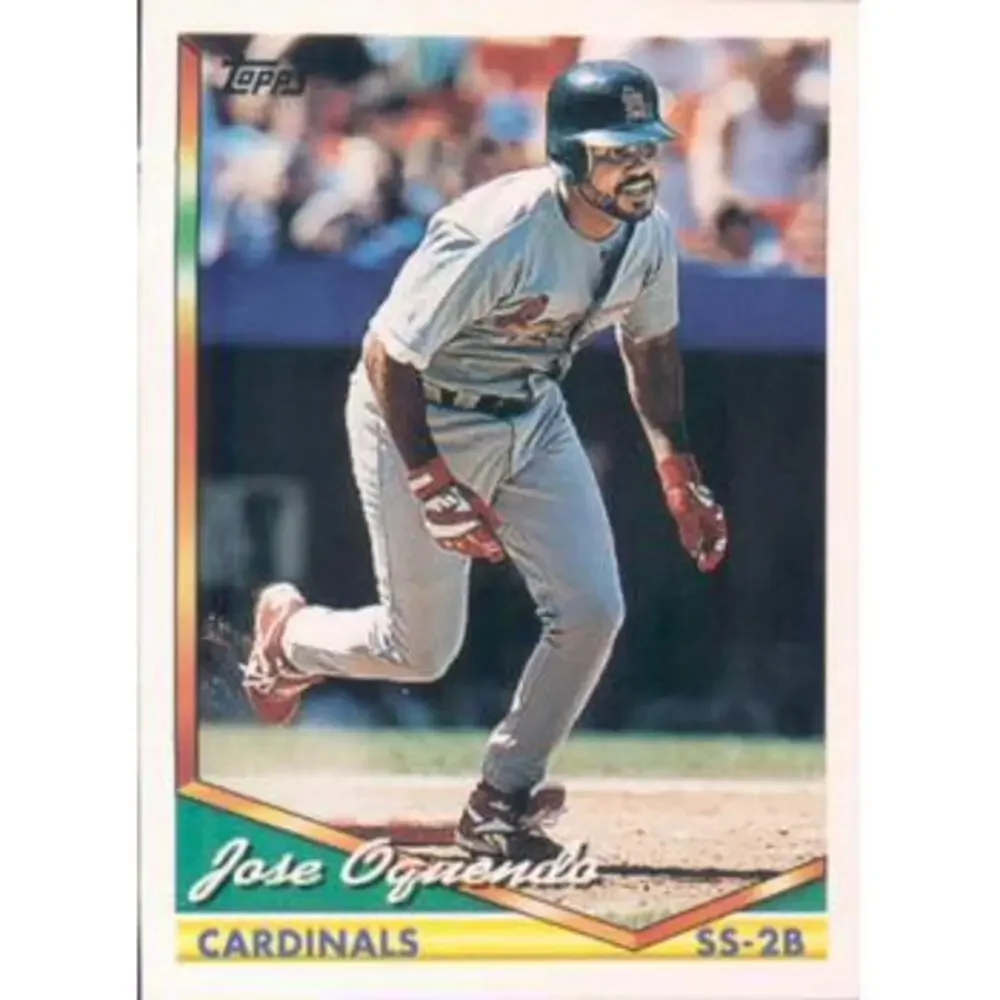 1994 Topps Jose Oquendo # 406 St. Louis Cardinals